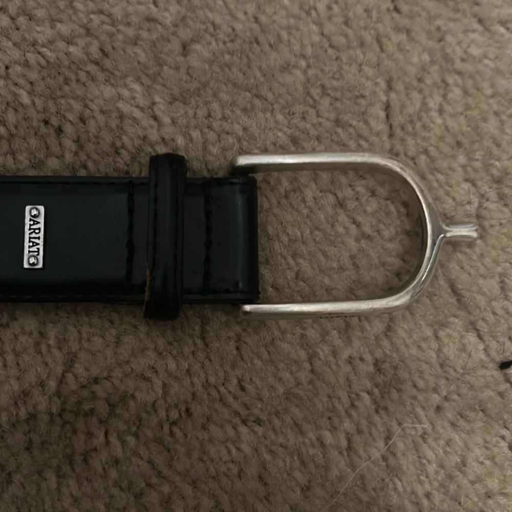 Ariat large leather belt